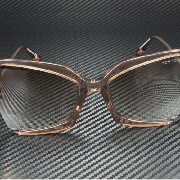 New Tom Ford Ladies Beige Mirror Sunglasses main image 4